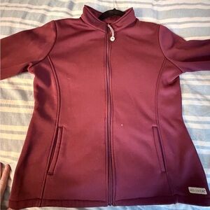 Med Couture Women's Deep Red Ski Jacket